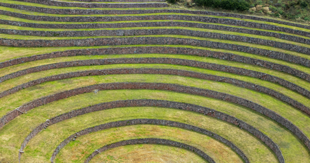 Image of ruins in the Sacred Valley.
