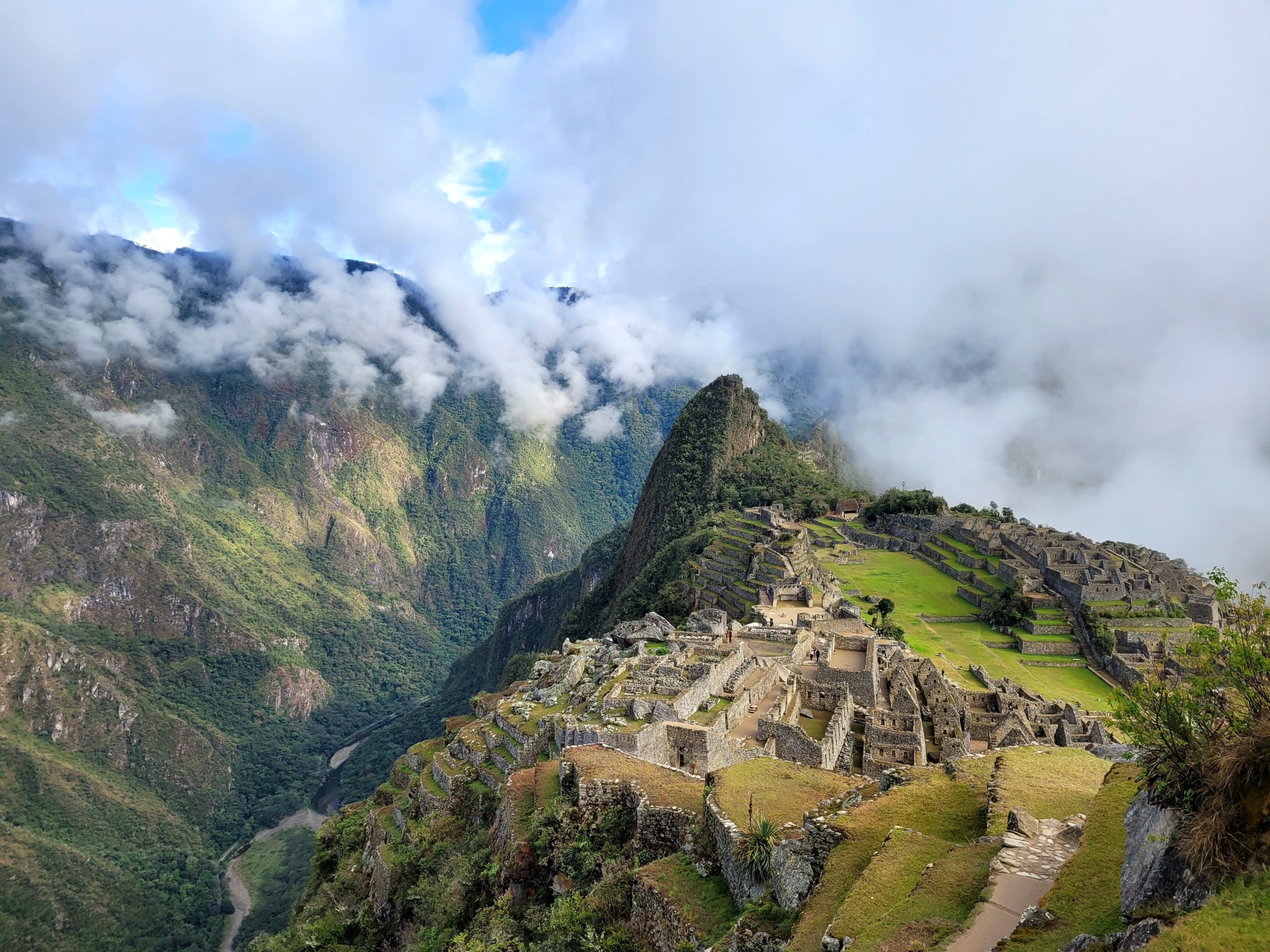 Machu Picchu from above