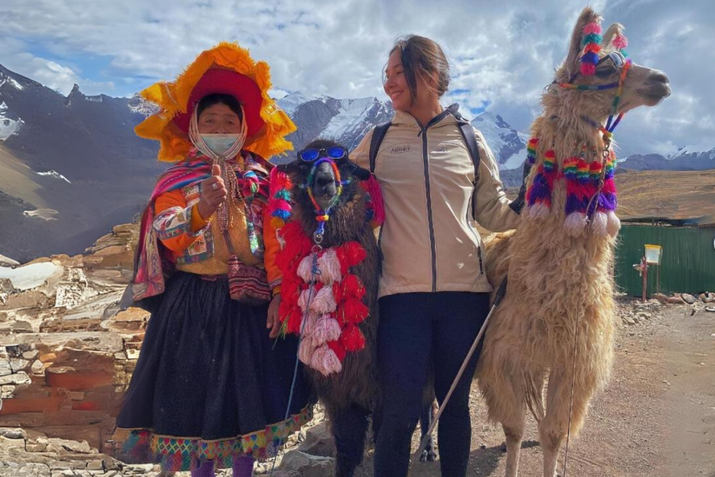 Traveller with a Quechua speaker