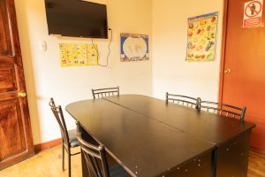 Classroom at Proyecto Peru Language School in Cusco